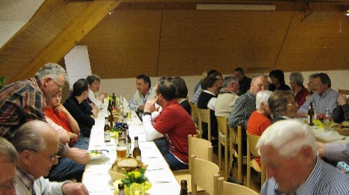 Helferfest 2010 – Vorbereitung von Speisen und Getränken